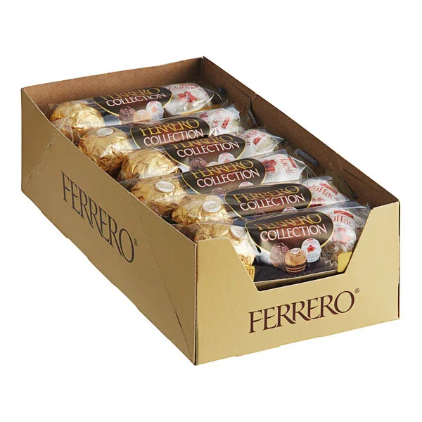 Ferrero Collection Chocolate Variety 3-Count Pack: 12-Piece Case - Image 2