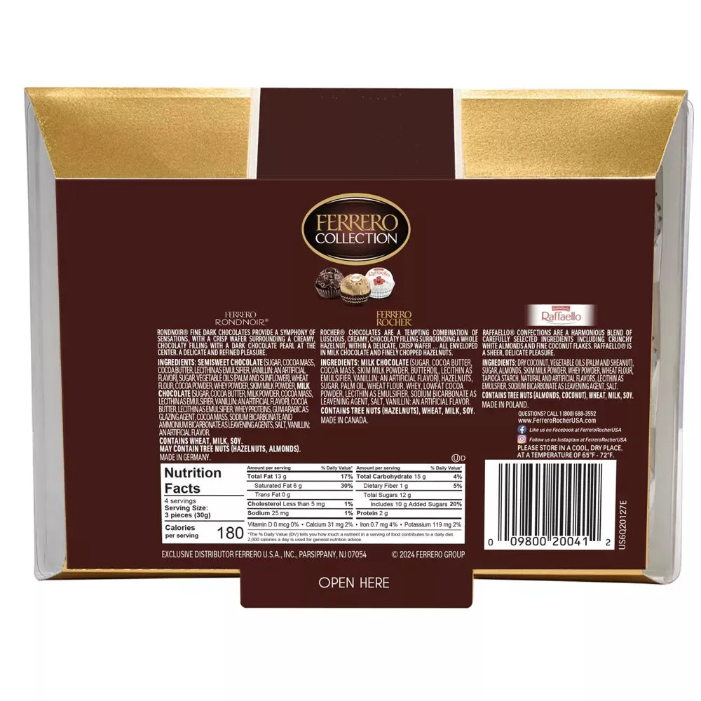 Ferrero Rocher Chocolates Collection Assorted: 12-Piece Box - Image 8