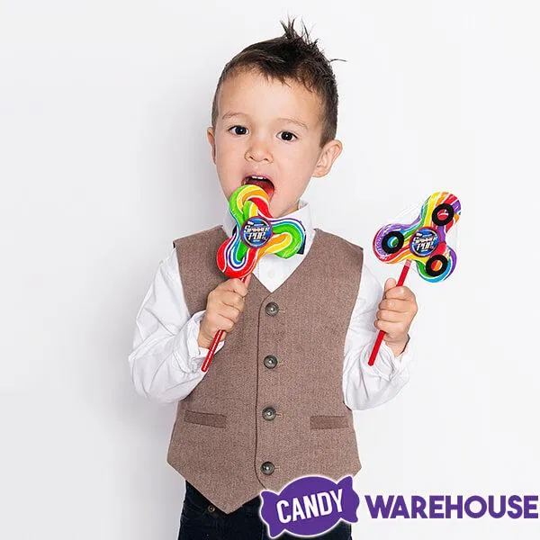 Bee International Fidget Spinner 3-Ounce Rainbow Swirl Pops: 12-Piece Display - Image 3