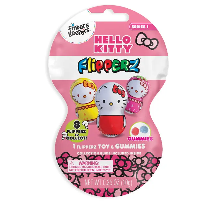 Finders Keepers Hello Kitty Flipperz with Gummy Candy: 24-Piece Box