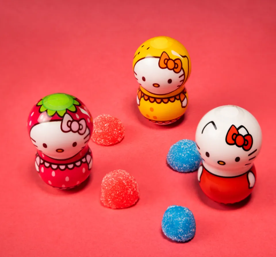 Finders Keepers Hello Kitty Flipperz with Gummy Candy: 24-Piece Box - Image 2