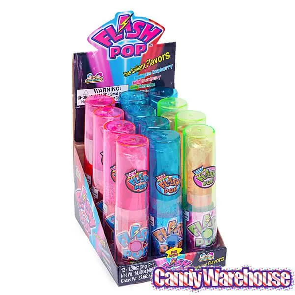 Flash Pop Light-Up Lollipops: 12-Piece Box - Image 2