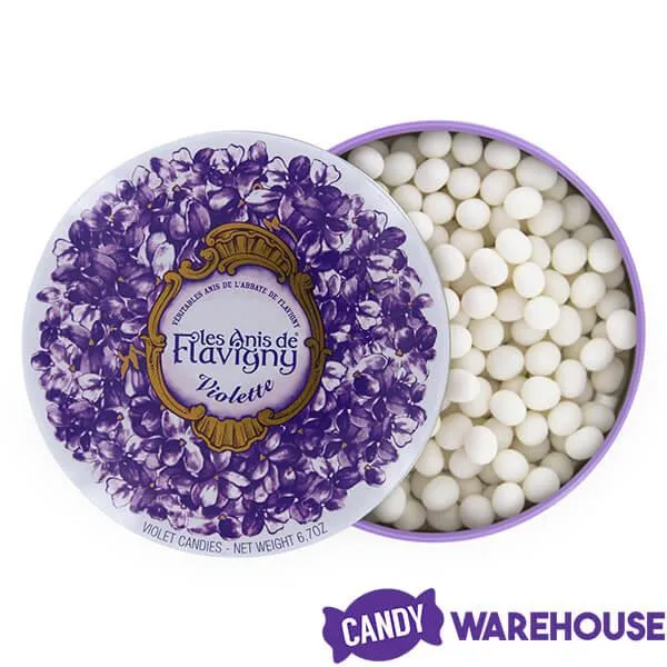 Flavigny Pastilles Violet Candy Gift Tin - Image 5