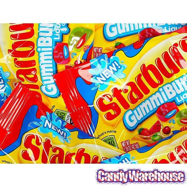 Starburst GummiBursts Liquid Filled Gummies Packs - Flavor Duos: 24-Piece Box - Image 2