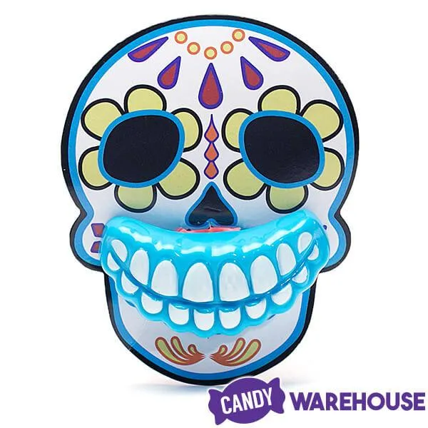 Flix Candy Day of the Dead Sweet Skull Lip Pops Candy Packs: 12-Piece Display - Image 6