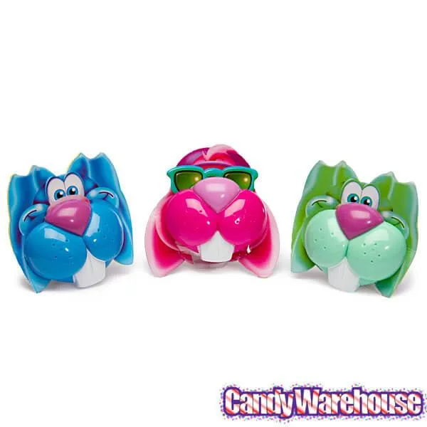 Flix Candy Easter Bunny Lip Pops Candy Packs: 24-Piece Display - Image 3