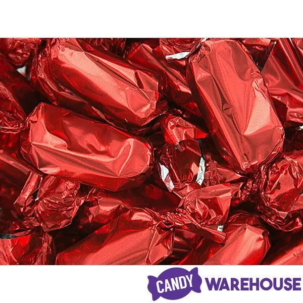 Foiled Caramel Candy - Red: 180-Piece Bag - Image 5