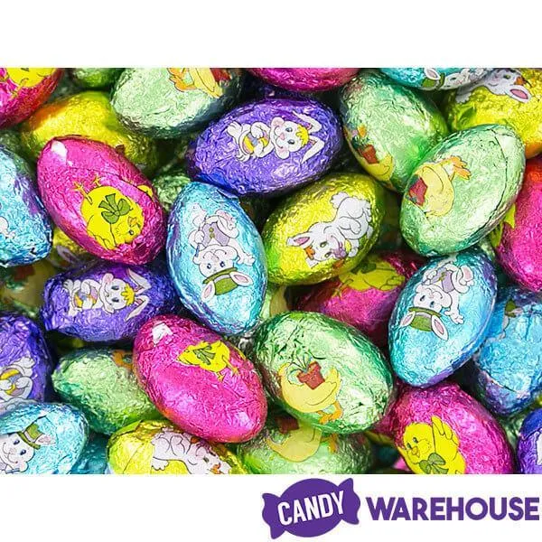Palmer Foiled Chocolate Easter Eggs Candy: 5LB Bag - Image 3