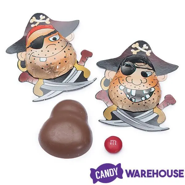 Foiled Chocolate Pirates: 75-Piece Tub - Image 2