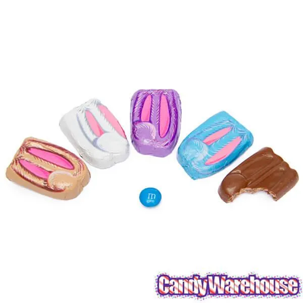 Foiled Double Crisp Chocolate Bunny Ears: 4LB Bag - Image 2