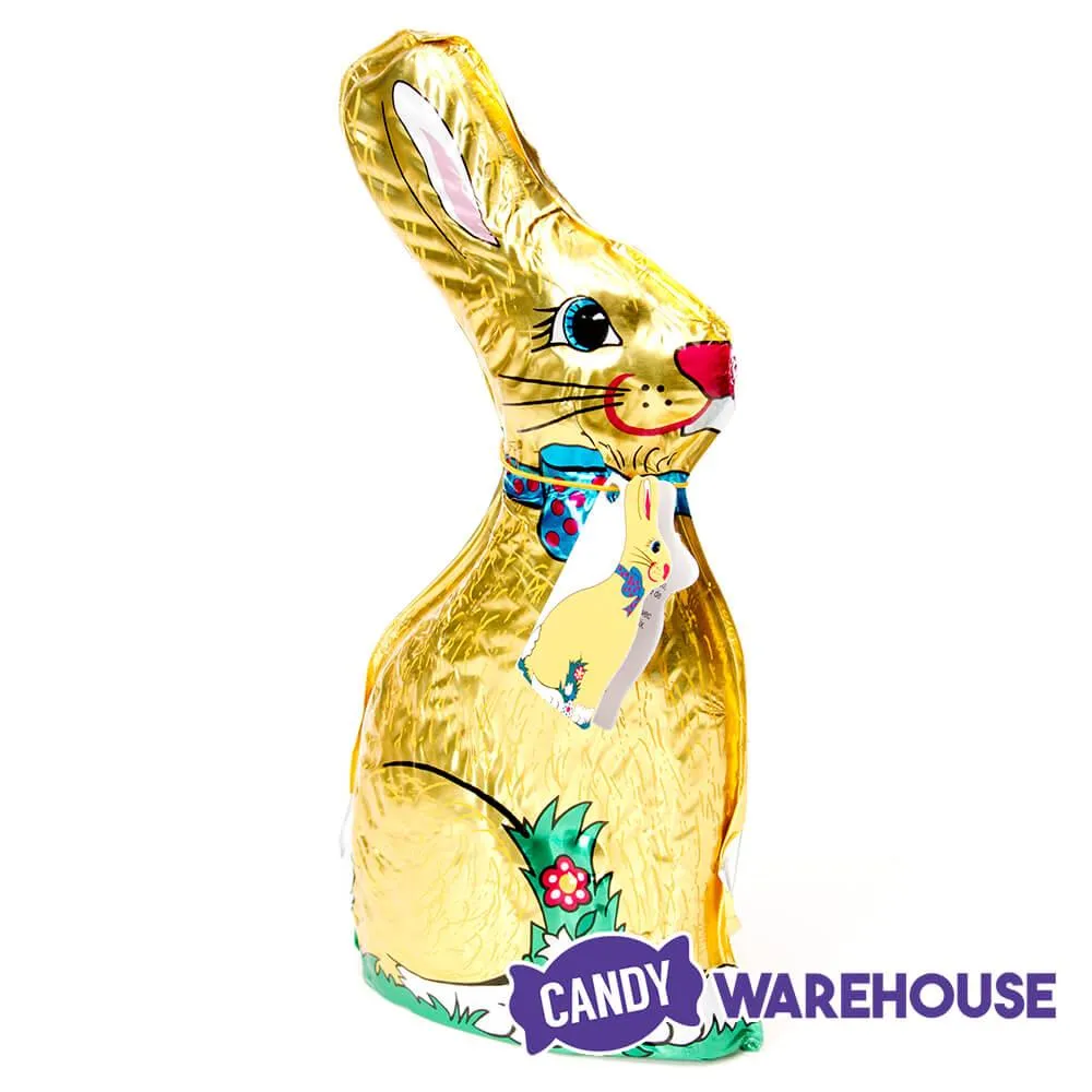 Foiled Solid Milk Chocolate 12-Ounce Easter Bunny - Image 2