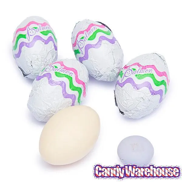Palmer Foiled White Chocolate Easter Eggs: 5LB Bag - Image 4