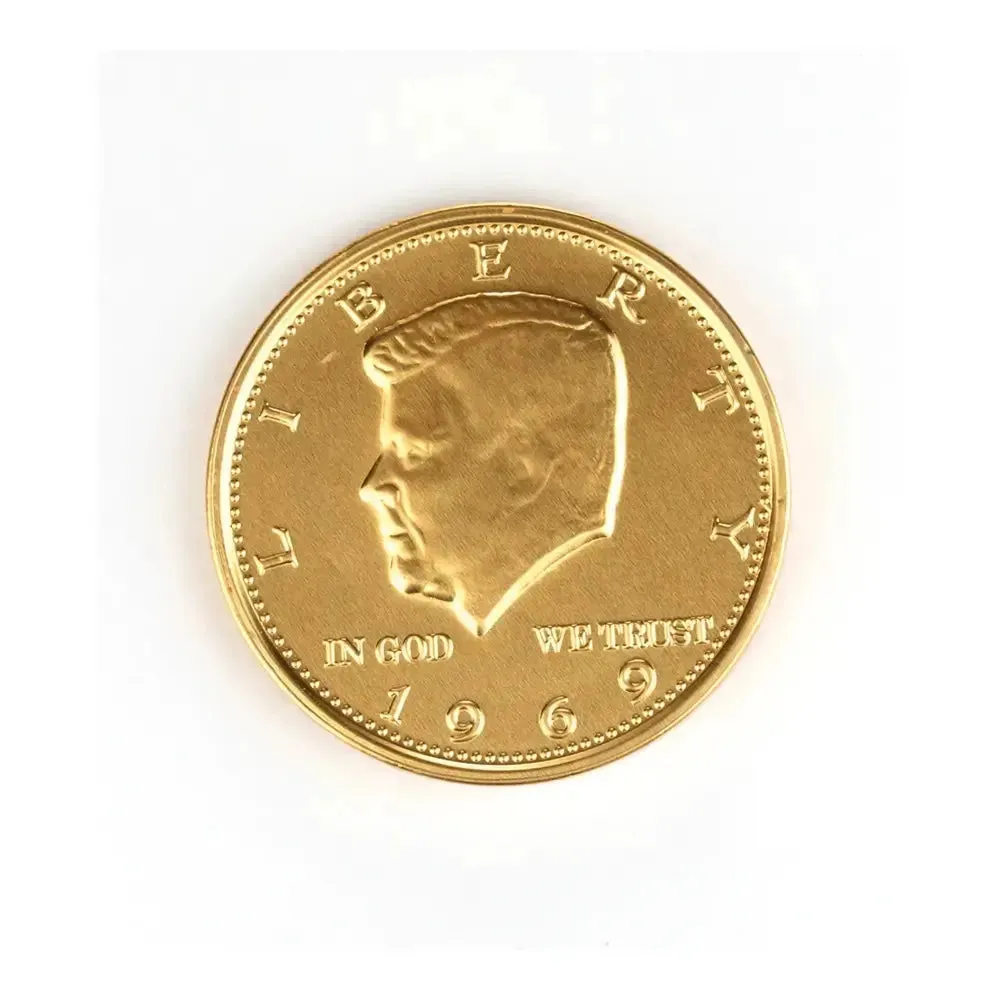 Fort Knox Foiled Milk Chocolate 4-Inch Medallions: 10-Piece Box - Image 3