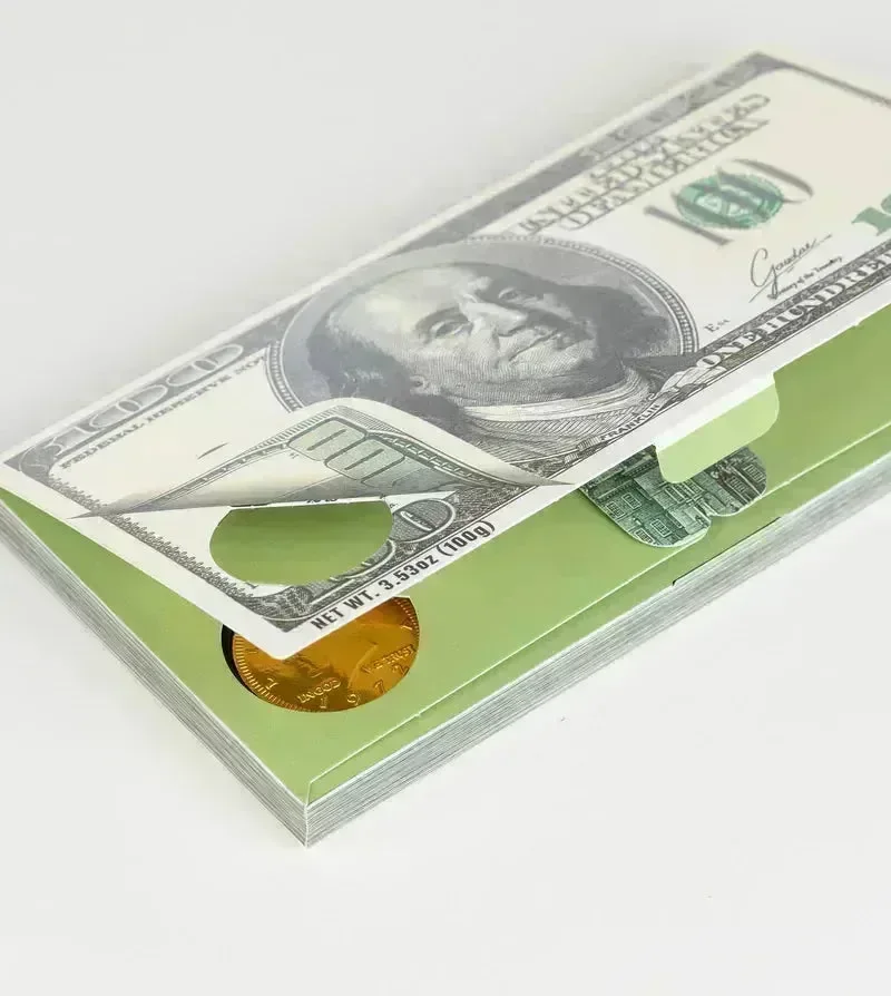 Fort Knox Mega Banknote with Gold Coins: 12-Piece Display - Image 2