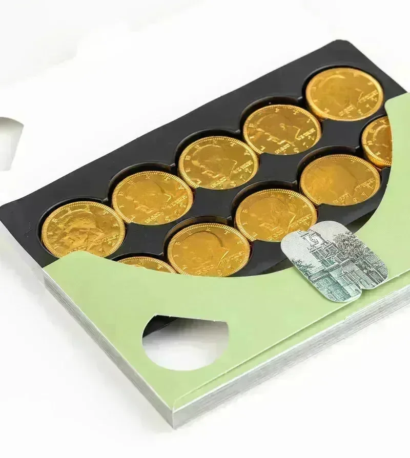Fort Knox Mega Banknote with Gold Coins: 12-Piece Display - Image 3