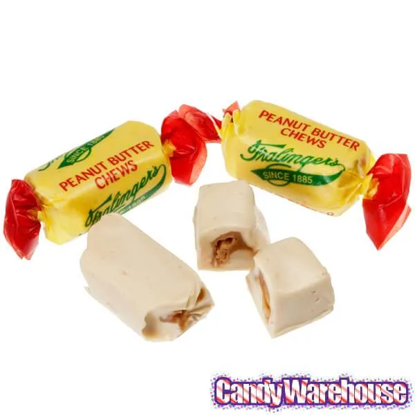 Fralinger's Peanut Butter Taffy Chews Candy: 12-Ounce Box - Image 2