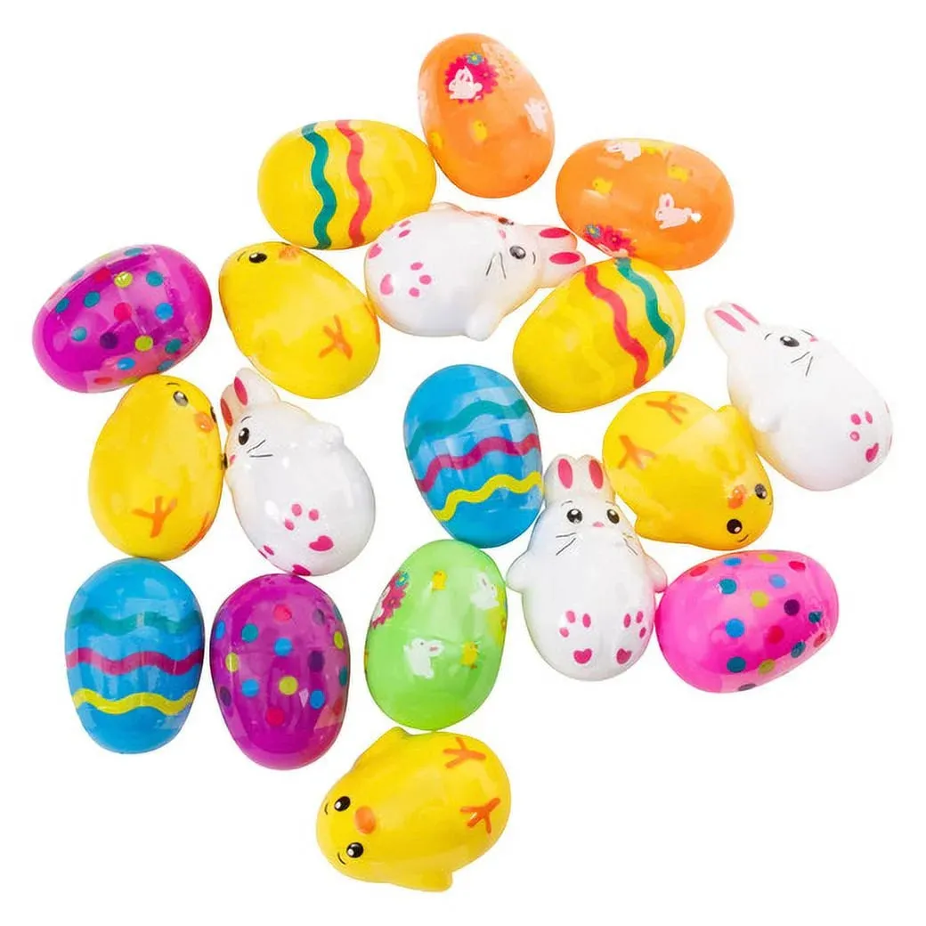 Frankford Bunnies & Chicks Plastic Eggs with Jelly Beans: 18-Piece Bag - Image 3