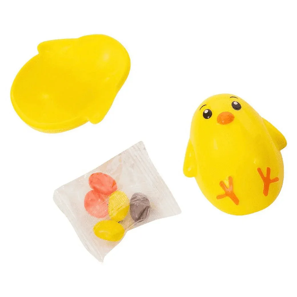 Frankford Bunnies & Chicks Plastic Eggs with Jelly Beans: 18-Piece Bag - Image 4