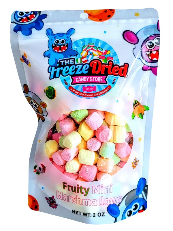 Freeze Dried Assorted Fruit Marshmallows Candy - Image 2