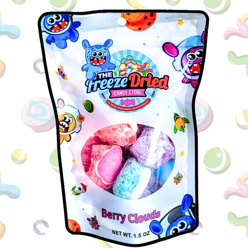 Freeze Dried Berry Clouds Gummy Candy