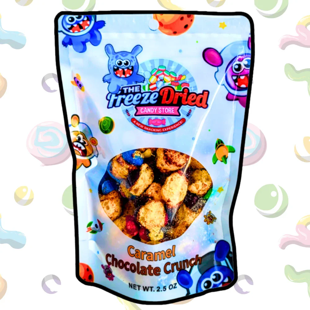 Freeze Dried Caramel Chocolate Crunch Candy