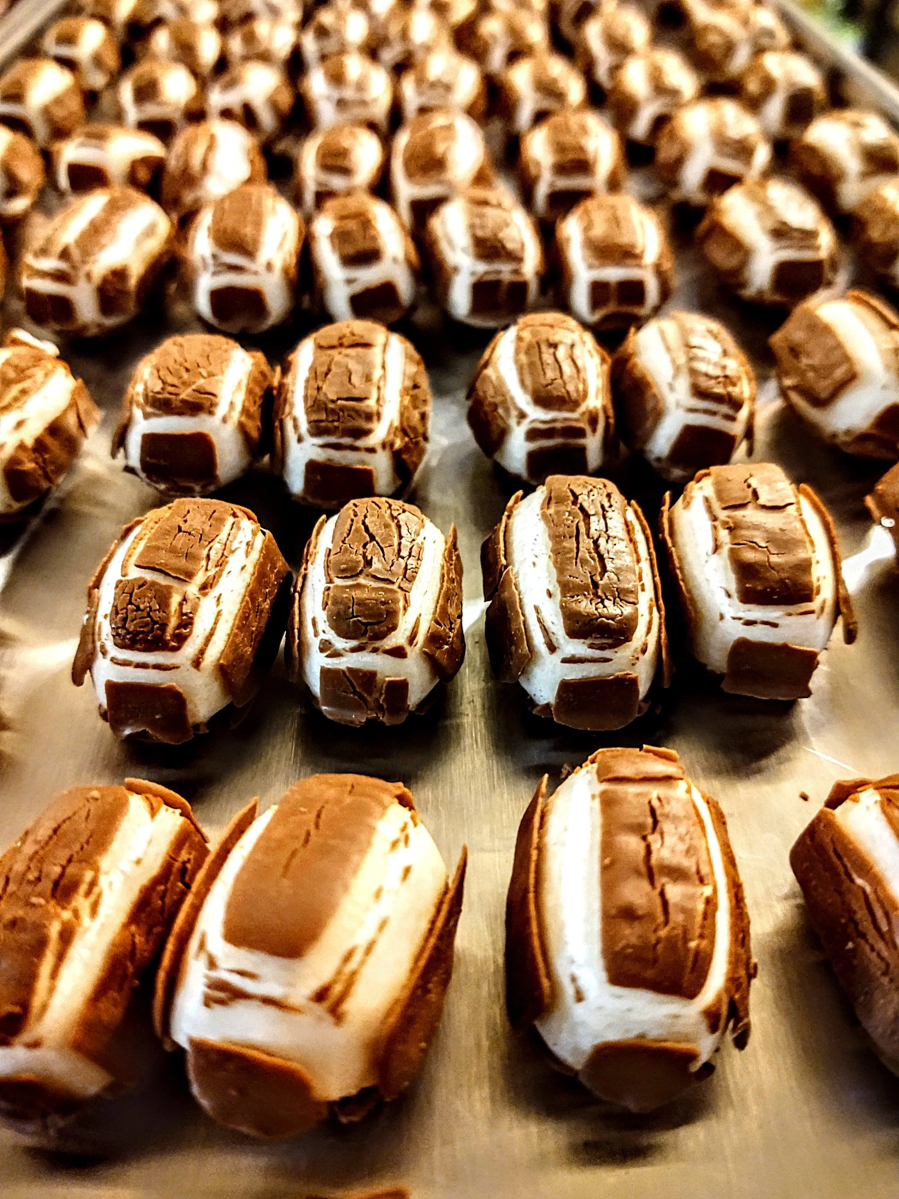 Freeze Dried Chocolatey Fluff Marshmallow Candy - Image 3