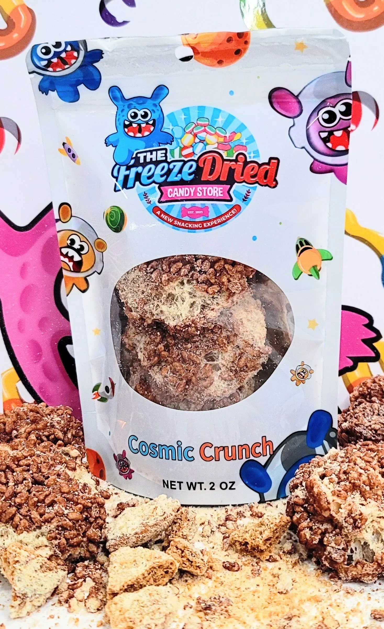 Freeze Dried Cosmic Crunch Cookie Candy - Image 2