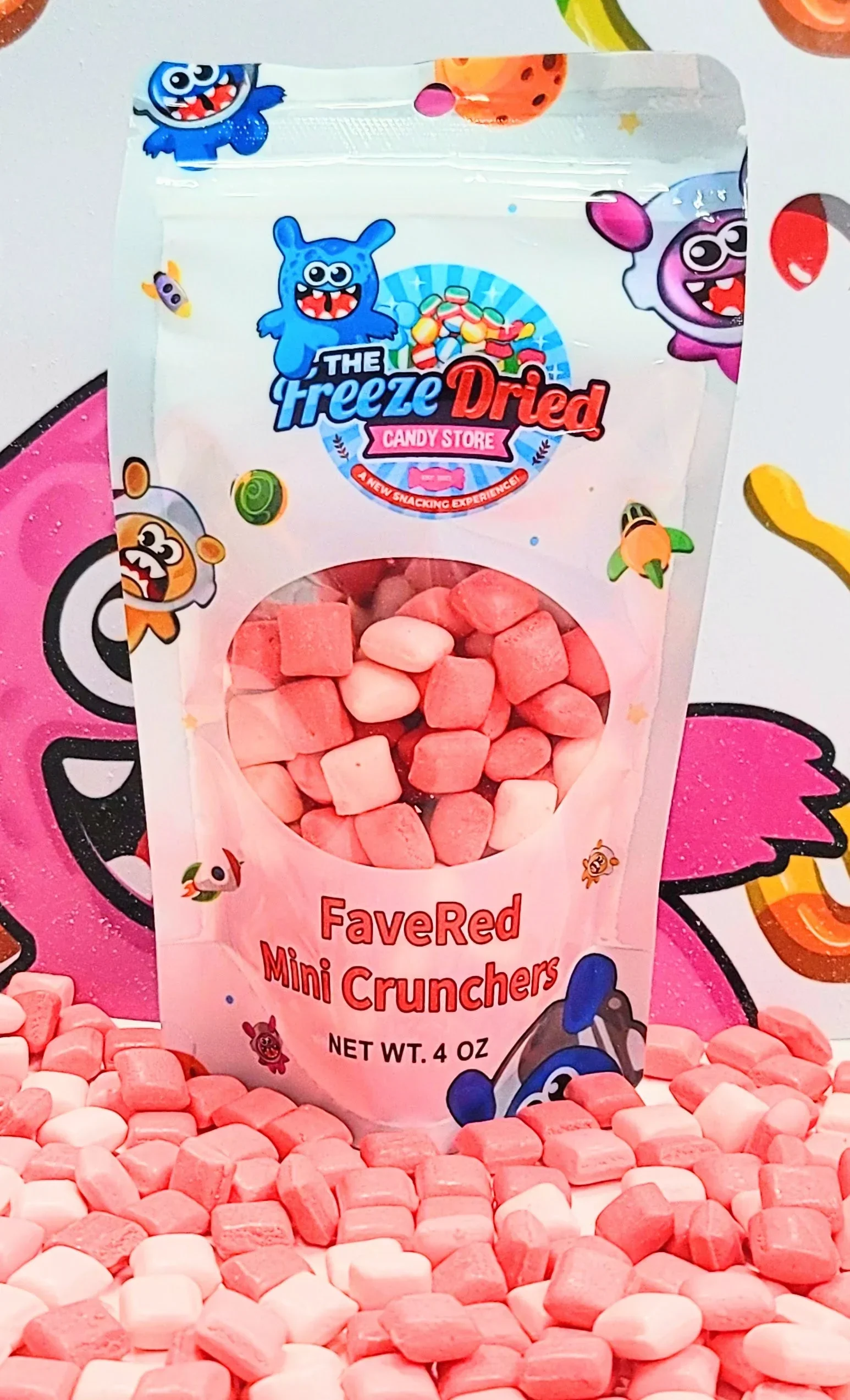 Freeze Dried FaveReds Mini Crunchers Candy - Image 2