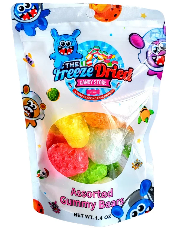 Freeze Dried Gummi Bears Candy