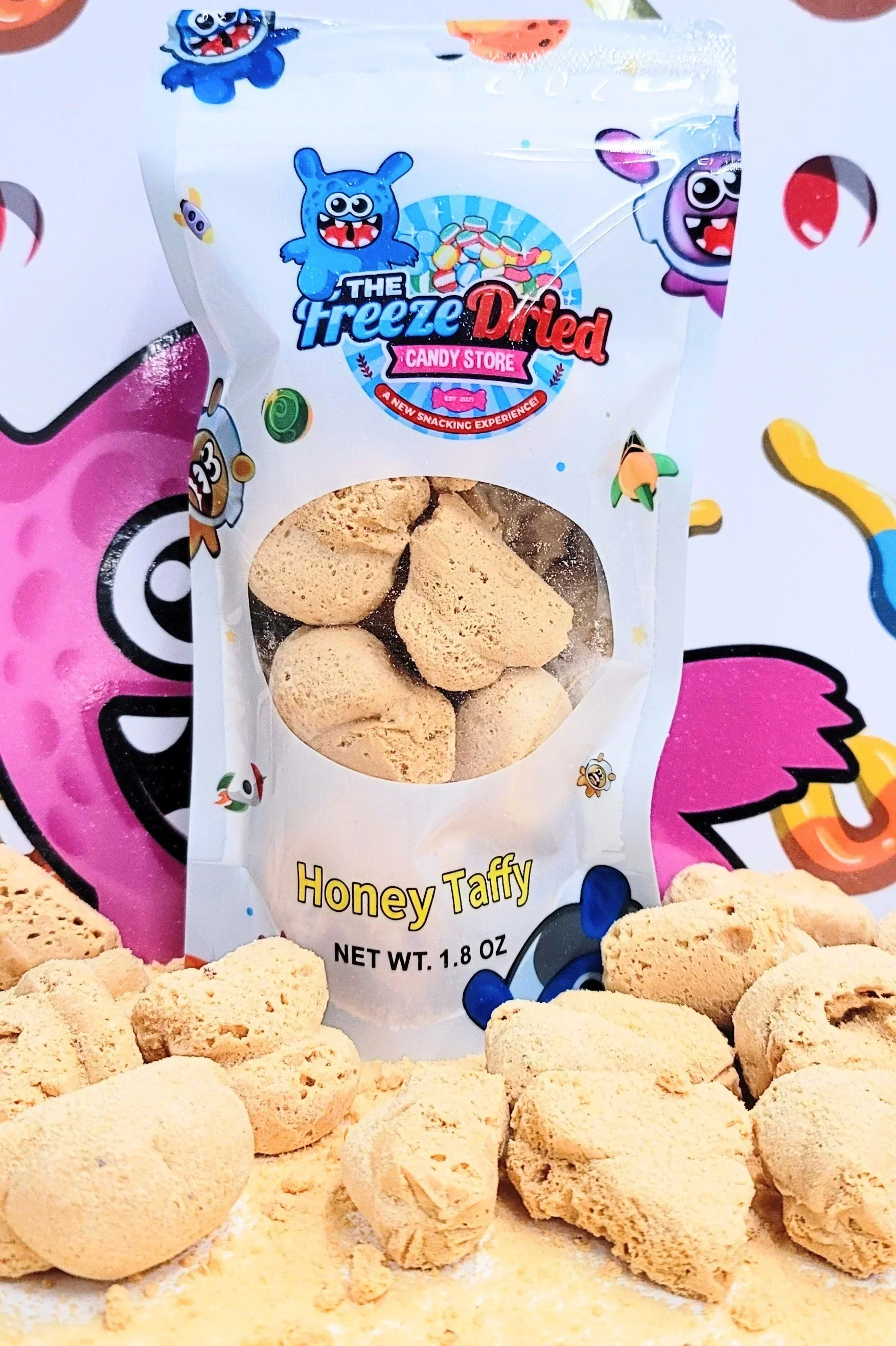 Freeze Dried Honey Taffy Candy - Image 2