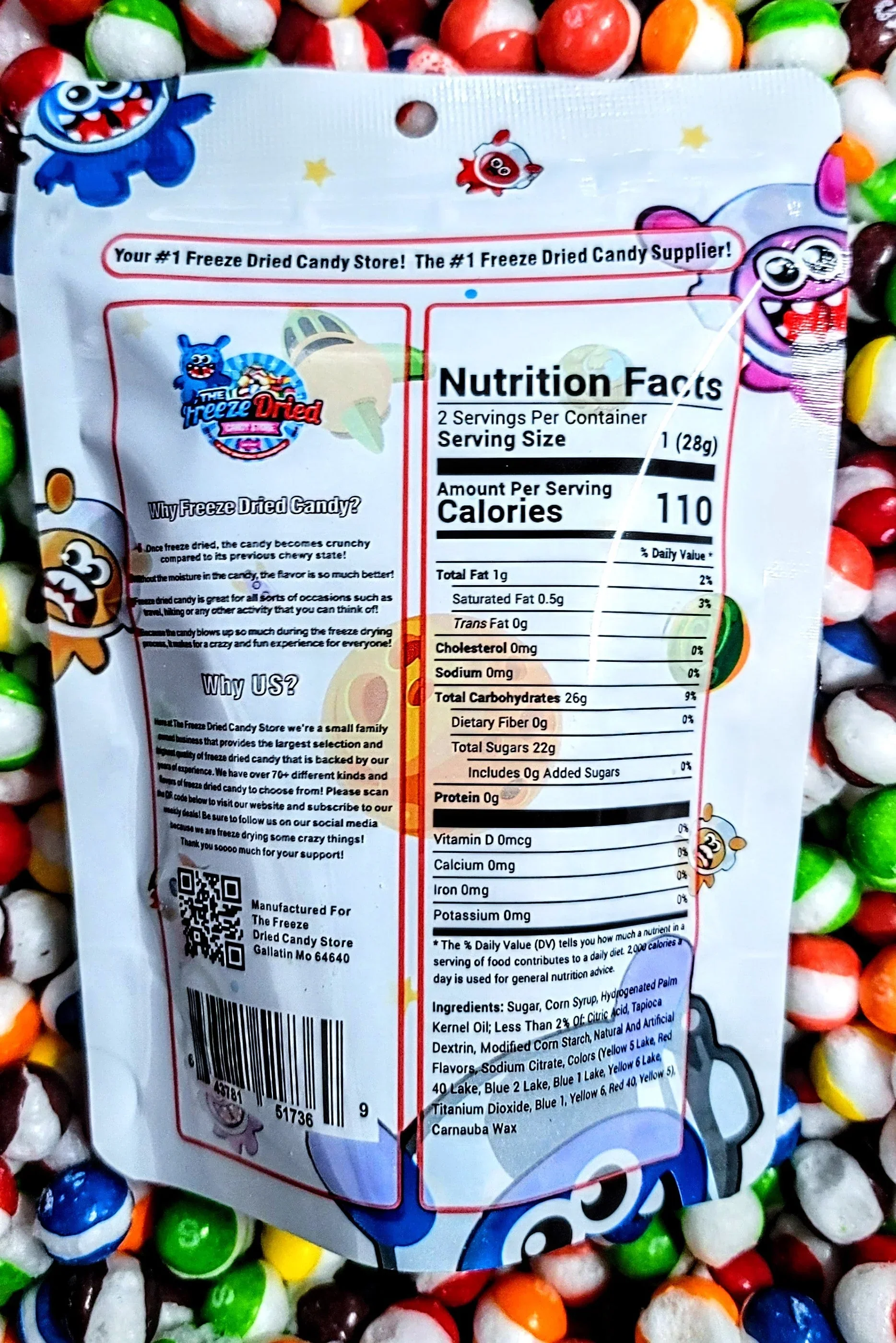 Freeze Dried Mash-Up Shell Shocks Candy - Image 2