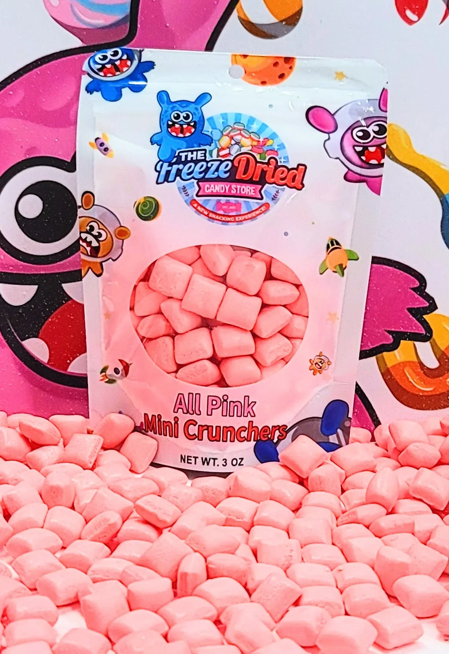 Freeze Dried Mini Crunchers Candy: 3oz - Image 4