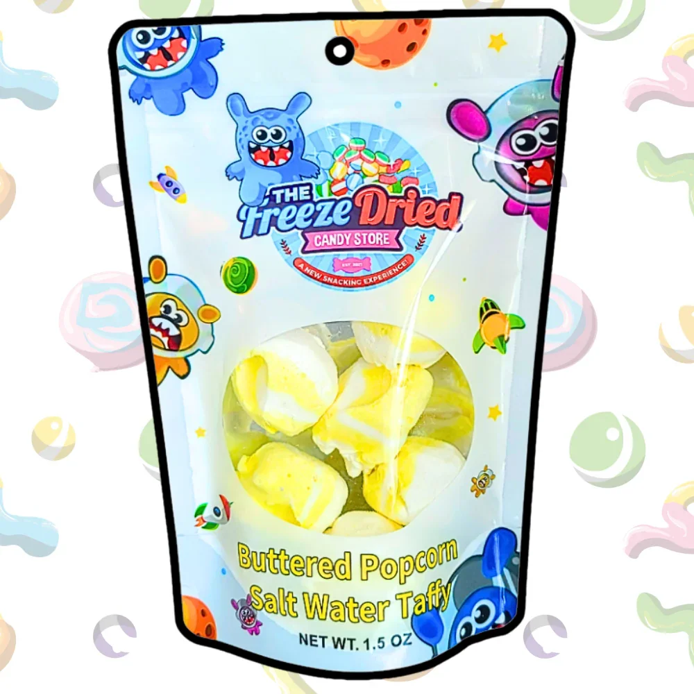 Freeze Dried Salt Water Taffy Candy - Image 8