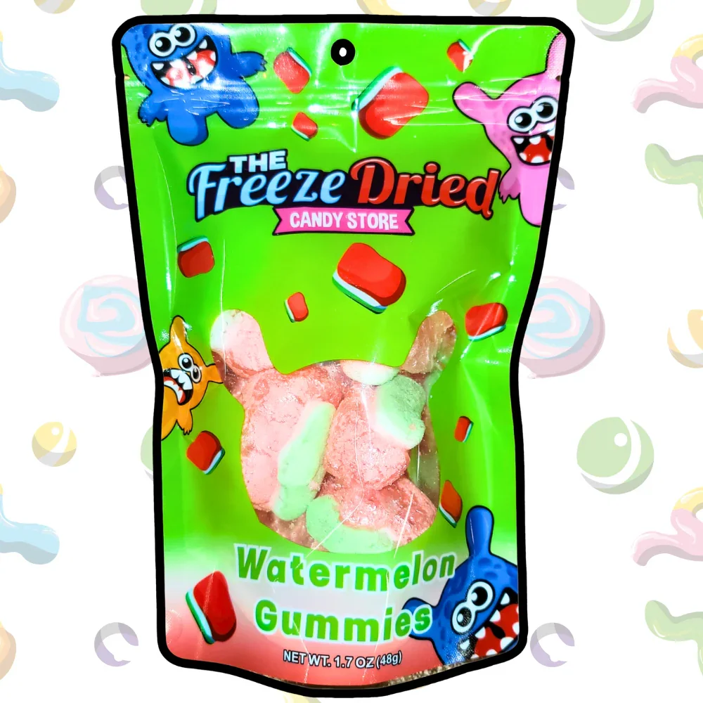 Freeze Dried Watermelon Gummies Candy