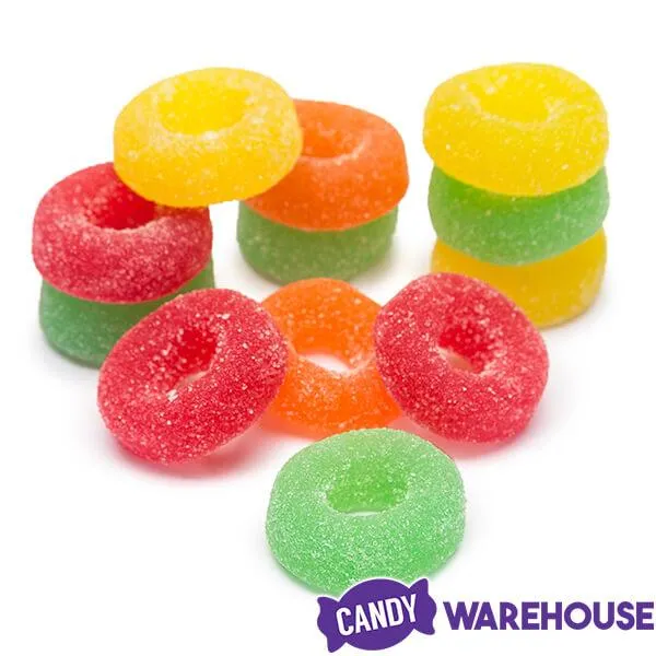 Fruit Rings Jelly Candy: 24-Ounce Tub - Image 3