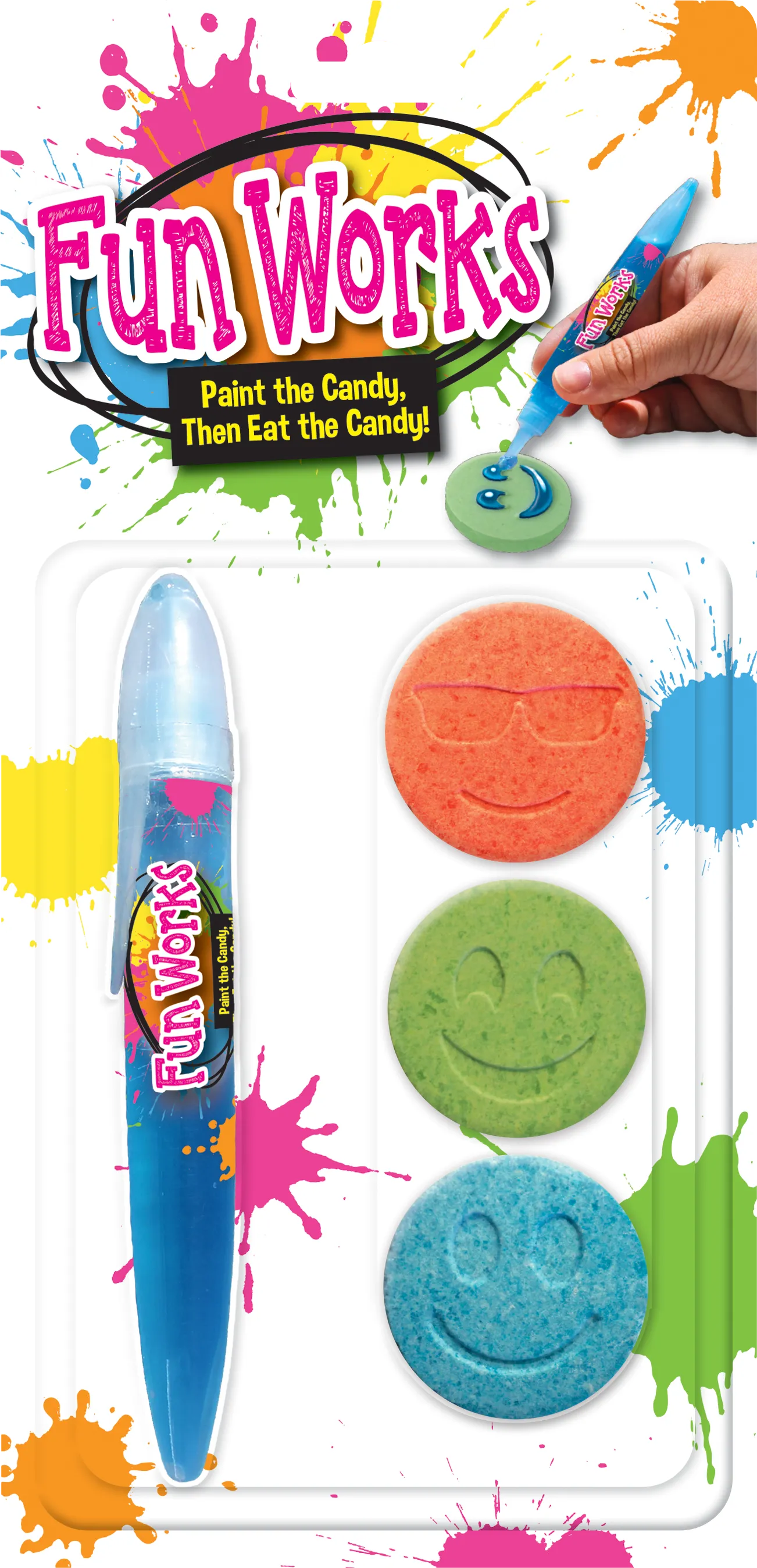 Fun Works Paint & Eat Candy: 24-Piece Display