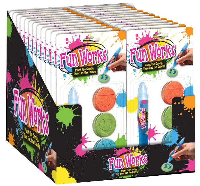 Fun Works Paint & Eat Candy: 24-Piece Display - Image 2