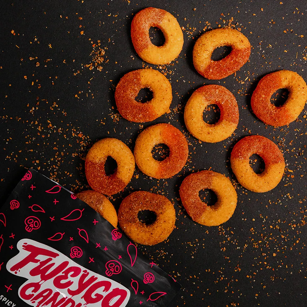 Fweygo Candy Spicy Chamoy Watermelon Rings: 6-Piece Case - Image 3