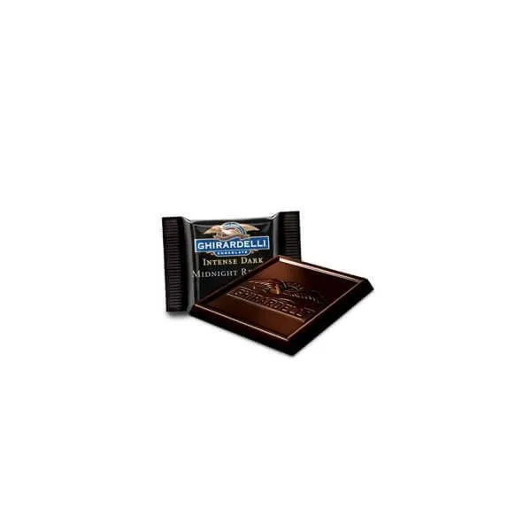 Ghirardelli Assorted Intense Dark Chocolate Squares 6-Ounce Bags: 6-Piece Case - Image 2