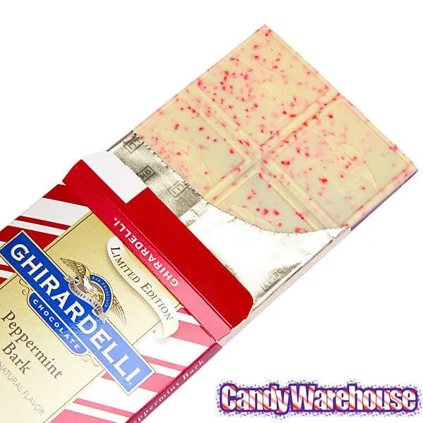 Ghirardelli Peppermint Bark 3.5-Ounce Chocolate Bar - Image 3