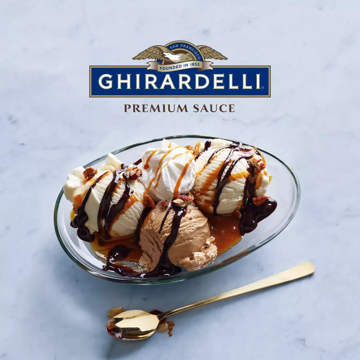 Ghirardelli Premium Chocolate Sauce: 16-Ounce Bottle - Image 2