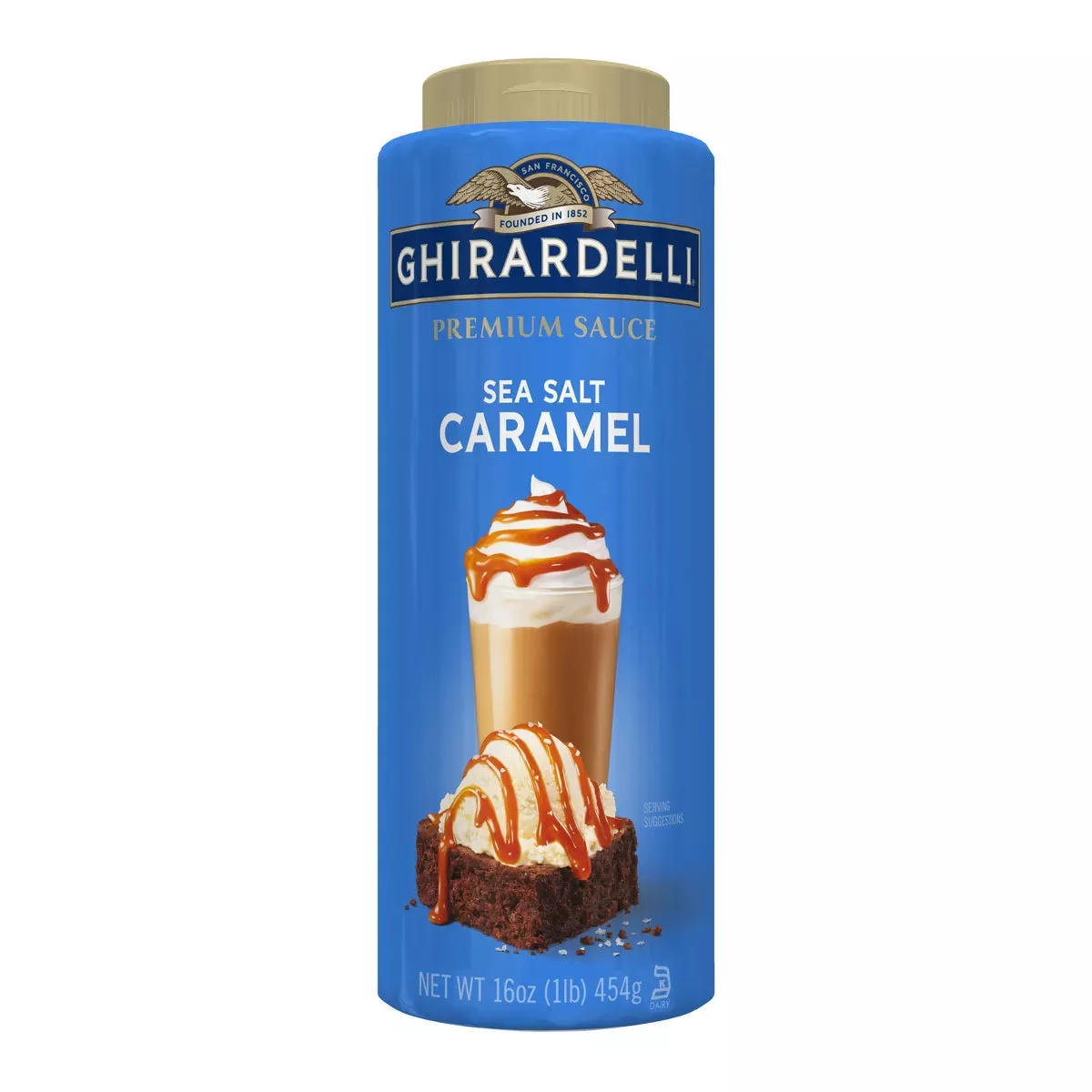 Ghirardelli Premium Sea Salt Caramel Sauce: 16-Ounce Bottle