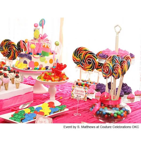 Giant 10-Ounce Rainbow Swirl Lollipop in Gift Box - Image 4