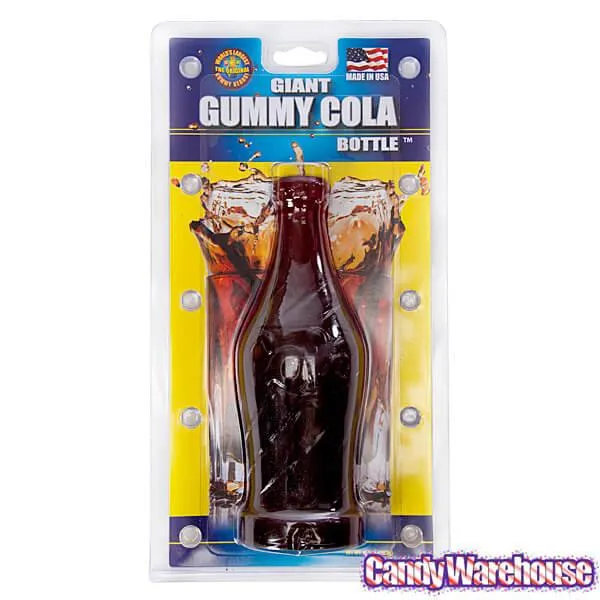 Giant Gummy Cola Bottle - Cherry Cola - Image 2