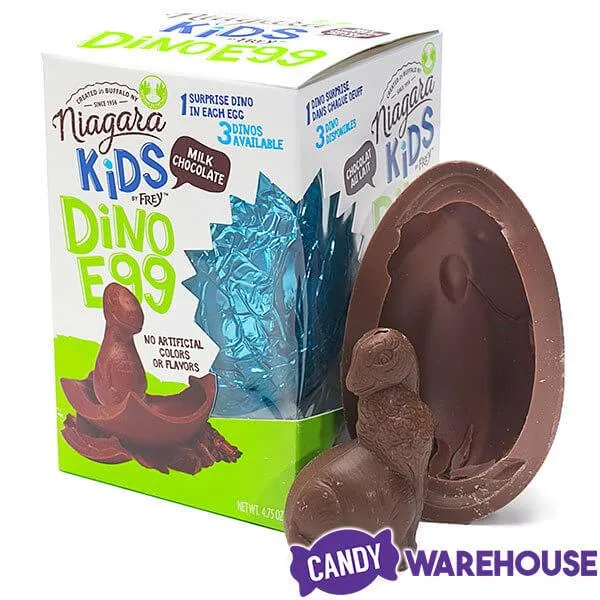 Giant Milk Chocolate Dinosaur Egg with Baby Dino Gift Box - Image 5