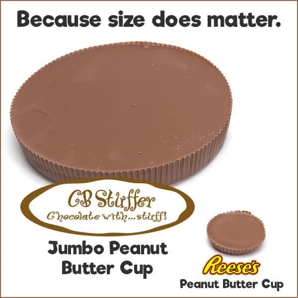 Jumbo 2-Pound Milk Chocolate Peanut Butter Cup - Image 4