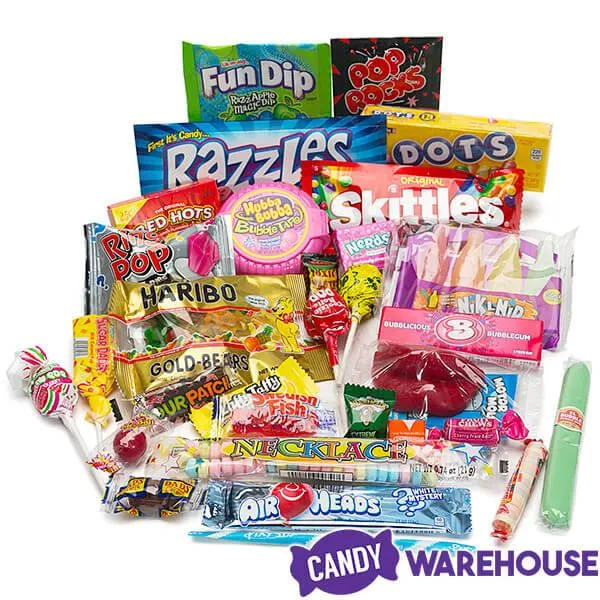 Giant Nostalgic 50 Years of Candy Candy Gift Box: 6-Piece Case - Image 3