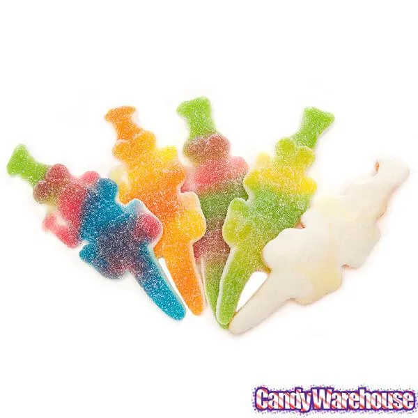 Giant Sour Gummy Crocodiles Candy: 5LB Bag - Image 3