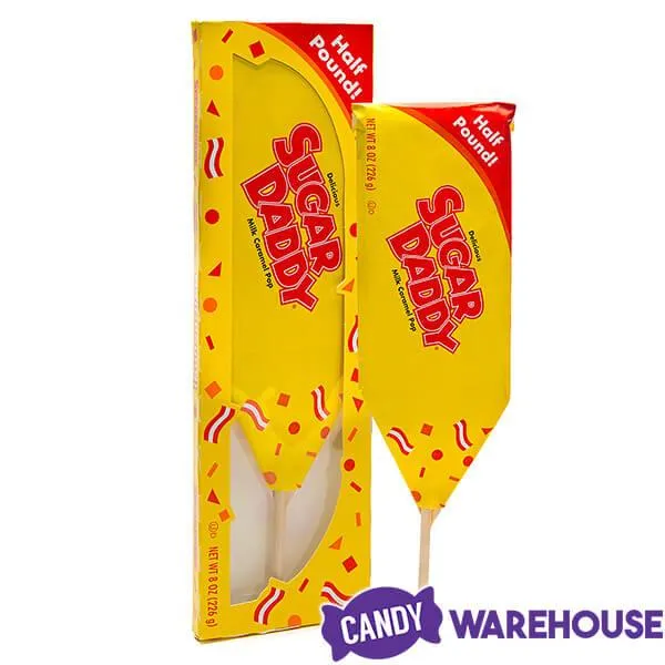 Sugar Daddy Giant Half-Pound Caramel Pop - Image 4