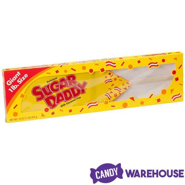 Sugar Daddy Giant 1-Pound Caramel Pop - Image 3